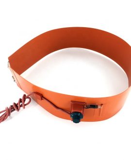 Calentador de almohadilla de silicona flexible 200L con controlador de temperatura para tanque de aceite