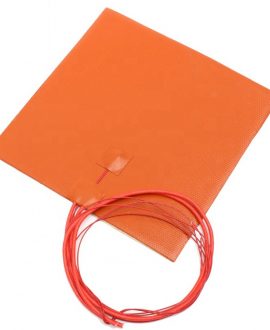Silicone rubber heater with flexible heating mat 100 * 100 mm