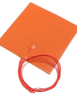 Calentador de goma de silicona con alfombrilla de calefacción flexible de 100 * 100 mm