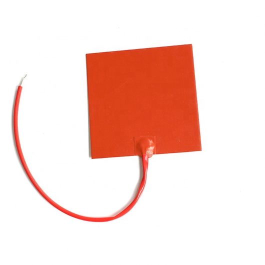 Calentador de goma de silicona con alfombrilla de calefacción flexible de 100 * 100 mm