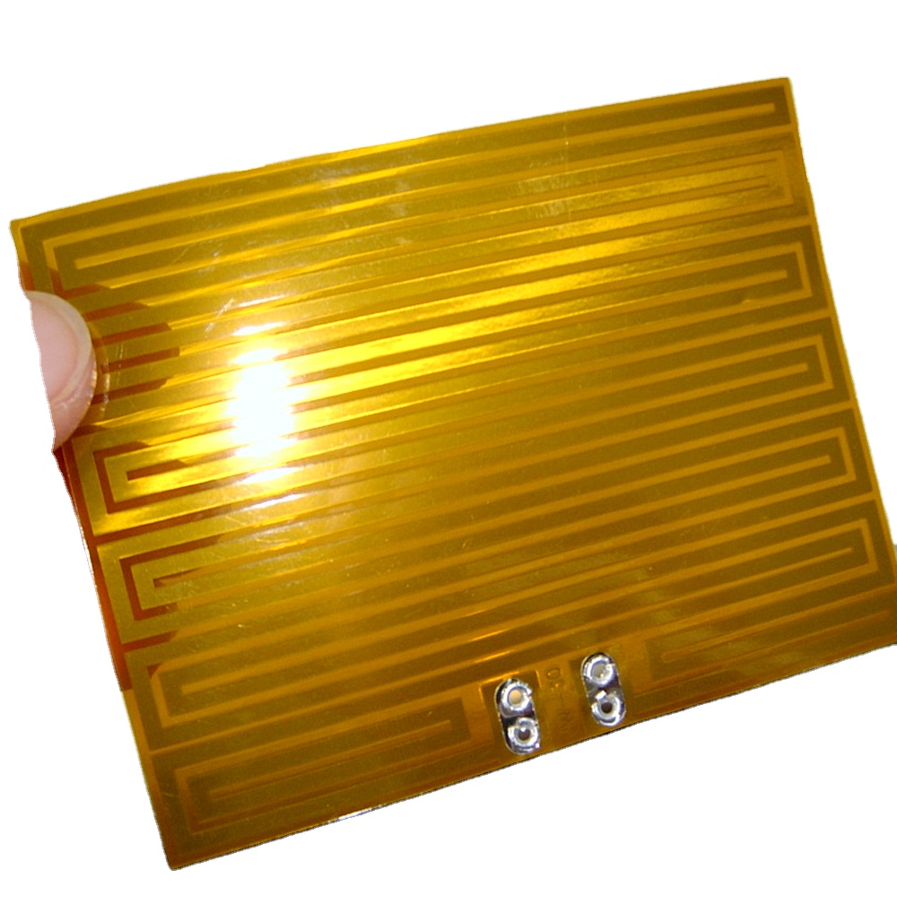 6V 12V 24v flexible polyimide film kapton heater with adhesive  Flexible  heater, cartridge heater, manufacturer and supplier in China