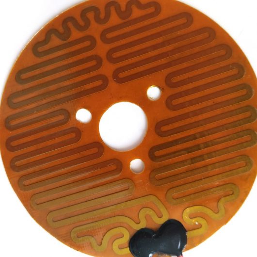 Almohadilla térmica kapton de poliimida calefactora flexible delgada (4) Almohadilla térmica kapton de poliimida calefactora flexible delgada (4)