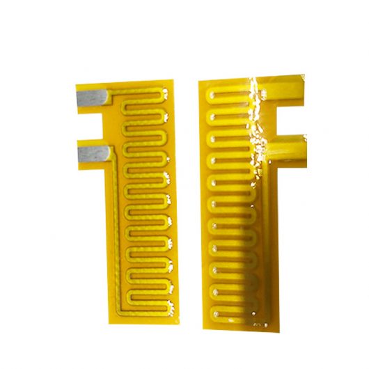 Sérsniðin kapton sveigjanleg pólýímíð upphitunarfilm 24 volt fyrir bíl (5) Película calefactora de poliimida flexible kapton modificada para requisitos particulares de 24 voltios para coche (5)