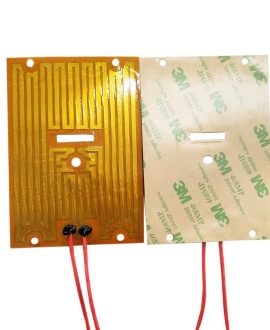 High Temperature Industrial Kapton Polyimide PI Film Heater 12 V (2)