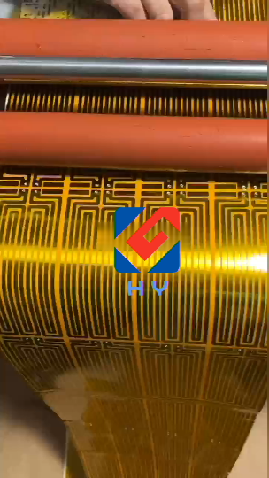 Película calefactora Kapton 150x60mm