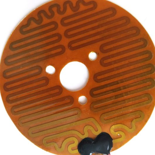 Elemento calefactor de película de poliimida Kapton grabado en lámina eléctrica con adhesivo 3M (4) Elemento calefactor de película de poliimida Kapton grabado en lámina eléctrica con adhesivo 3M (4)