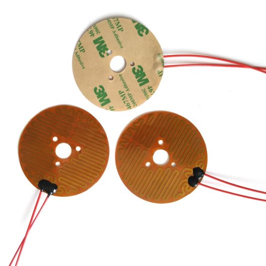 Elemento calefactor de película de poliimida Kapton grabado en lámina eléctrica con adhesivo 3M (6) Elemento calefactor de película de poliimida Kapton grabado en lámina eléctrica con adhesivo 3M (6)