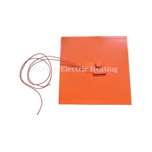 Almohadilla térmica de caucho de silicona flexible eléctrica delgada (4)