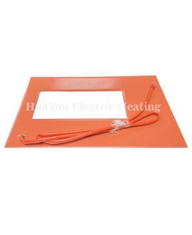 Slim elektryske fleksibele siliconenrubber Heating Pad (5)