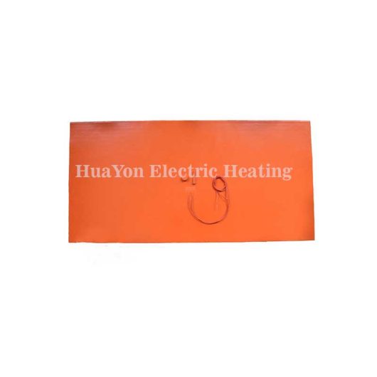 Calentador de placa de almohadilla calefactora de goma de silicona Flexible Industrial de 24v 12v 120v 220v 200 grados con termostato (2)
