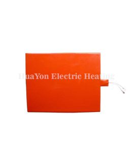 24v 12v 120v 220v industrial flexibil cauciuc siliconic încălzitor cu plăci 200 grade cu termostat (4)