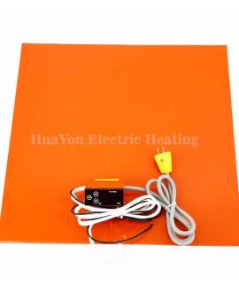Calentador eléctrico de caucho de silicona flexible con controlador de temperatura (2)