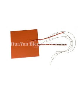 Calentador eléctrico de goma de silicona con almohadilla térmica flexible de 220v para impresora 3d (2)
