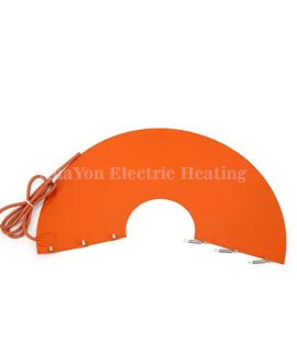Estera calefactora de caucho de silicona flexible industrial (2)